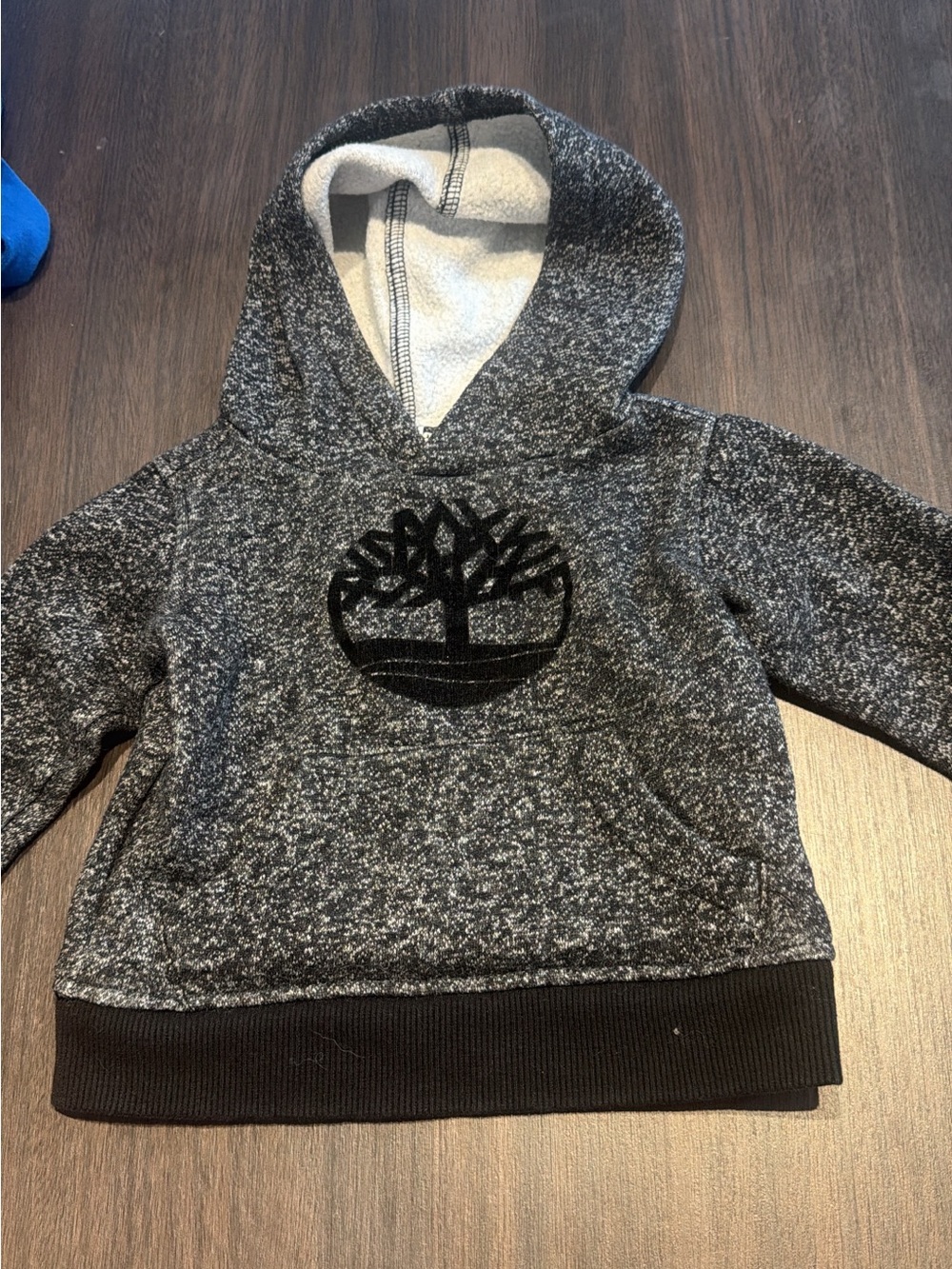 Timberland 12 month Heather Hooded Pullover Sweatshirt